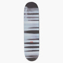 Supreme blurred logo skateboard deck black