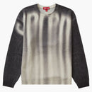 Supreme Blurred Logo Sweater Black