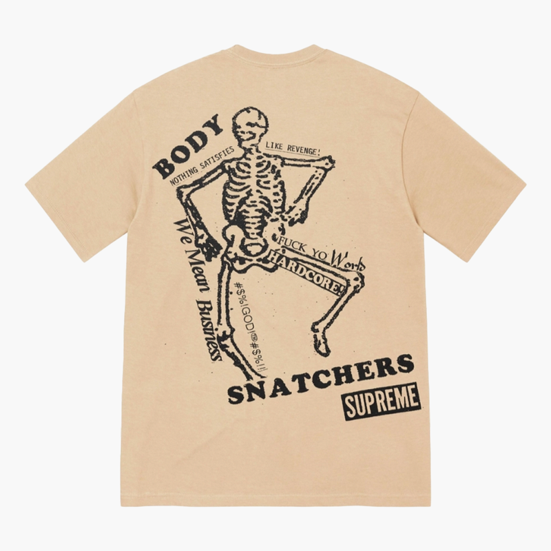 Supreme Body Snatchers Tee Khaki Rückseite