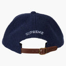 Supreme Boiled Wool S Logo 6-Panel Navy