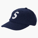 Supreme Boiled Wool S Logo 6-Panel Navy