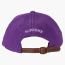 Supreme Boiled Wool S Logo 6-panel Purple