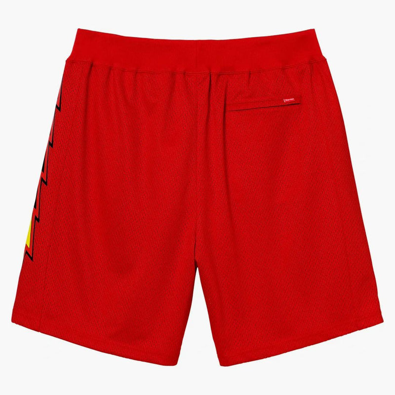 Supreme Bolt Basketball Short Red