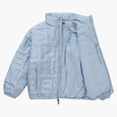 Supreme Bonded Logo Down Jacket Blue