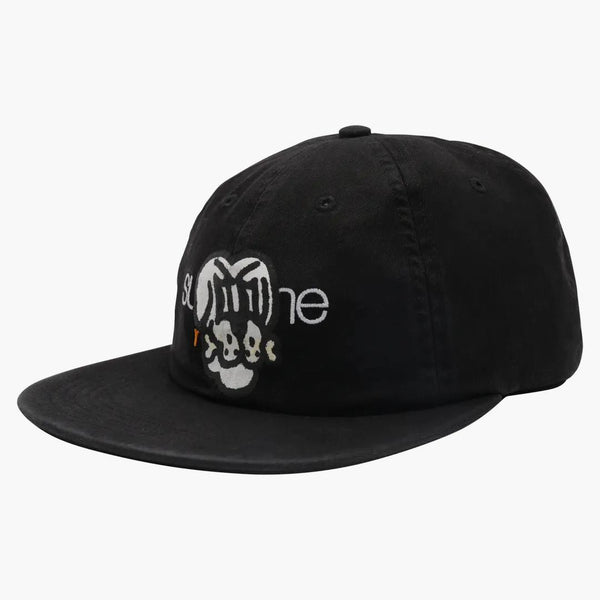Supreme Bone Classic Logo 6-panel Black