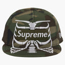 Supreme Bones Box logo New Era 59Fifty Cap Camo