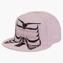 Supreme Bones Box Logo New Era 59fifty Cap Pink