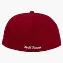 Supreme Bones Box Logo New Era 59fifty Cap Red