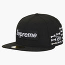 Supreme Bones Box Logo New Era 59fifty Fitted Hat Black