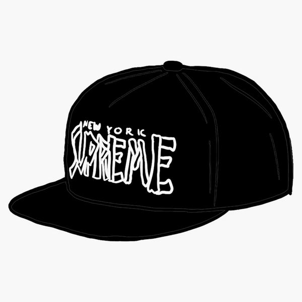 Supreme Bones Logo 5-panel svart