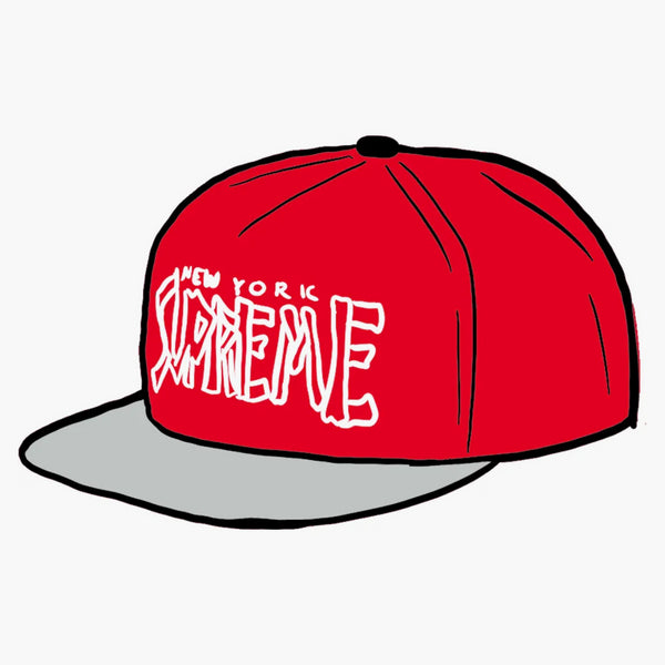 Supreme Bones Logo 5-panel Red