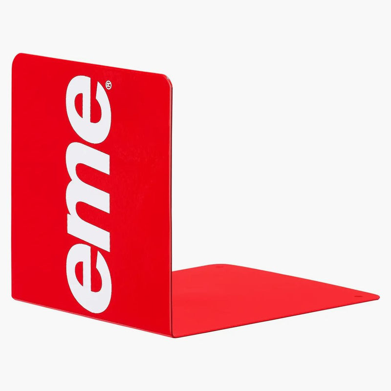 Supreme Bookends (set Of 2) Red