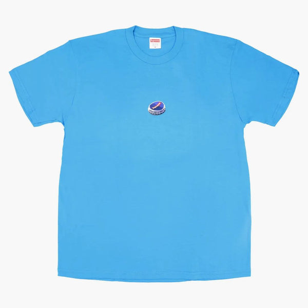 Supreme Bottle Cap Tee Bright Blue