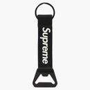 Supreme Bottle Opener Webbing Keychain Black
