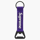 Supreme Bottle Opener Webbing Keychain Purple