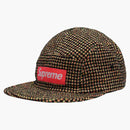 Supreme Boucl Houndstooth Camp Cap Neon