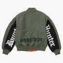 Supreme Bounty Hunter Ma-1 Jacket Olive