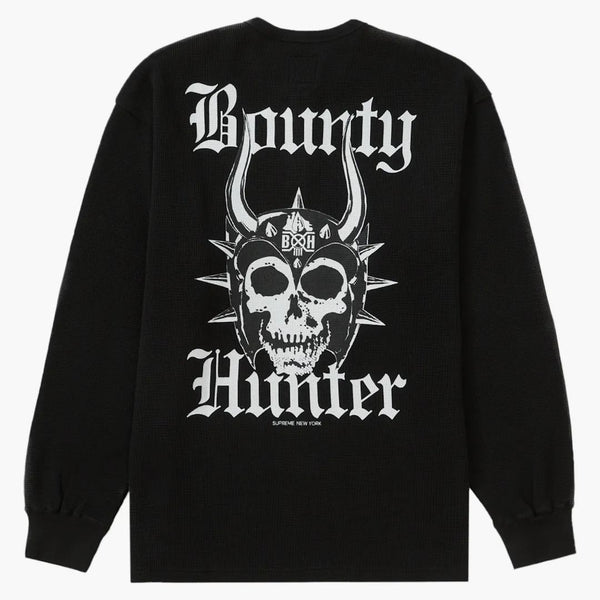 Supreme Bounty Hunter Thermal Henley L/S Top Black