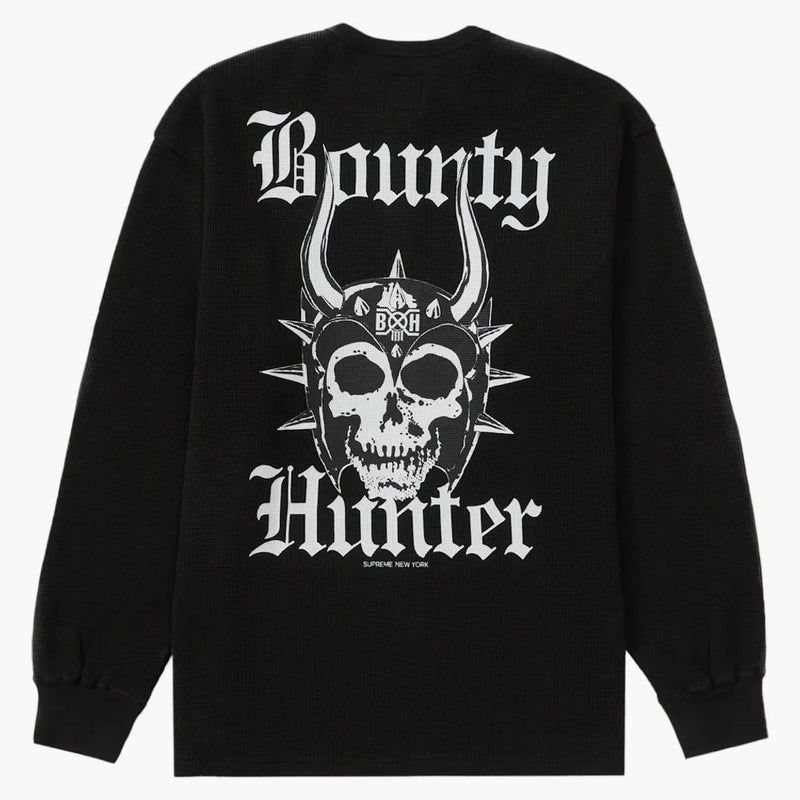 Supreme Bounty Hunter Thermal Henley L/s Top Black
