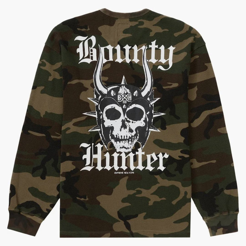 Supreme Bounty Hunter Thermal Henley L/s Top Camo