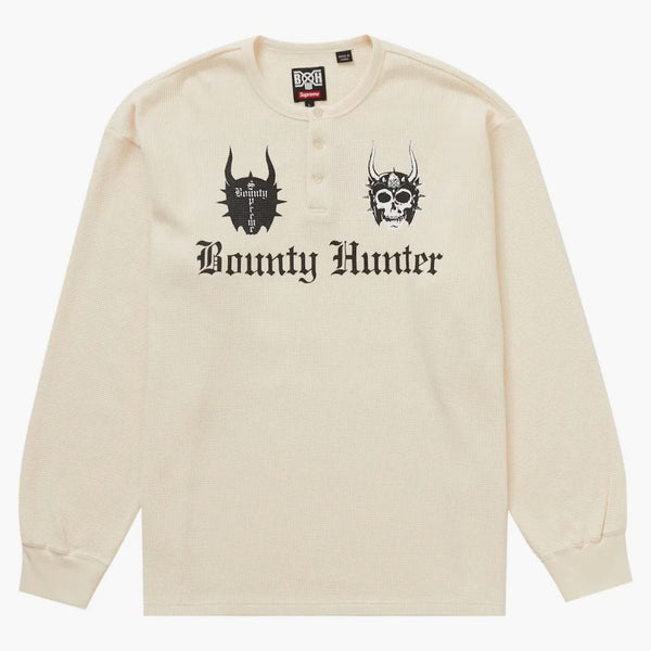 Nejvyšší odměnu lovec tepelných Henley L/S Top Natural