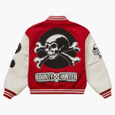Supreme Bounty Hunter Varsity Jacket Red