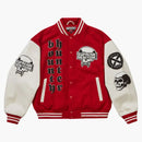 Supreme Bounty Hunter Varsity Jacket Red