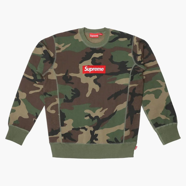 Nejvyšší box logo Crewneck (FW15) Camo