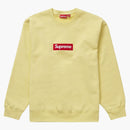 Nejvyšší box logo Crewneck (FW22) světle žlutá