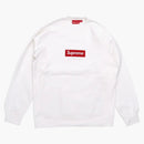 Supreme Box Logo Crewneck (FW15) White