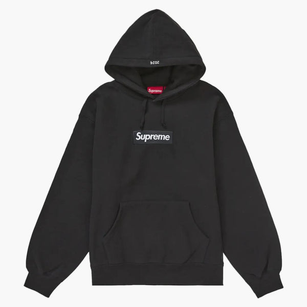 Supreme Box Logo Hooded Sweatshirt (fw24) Black