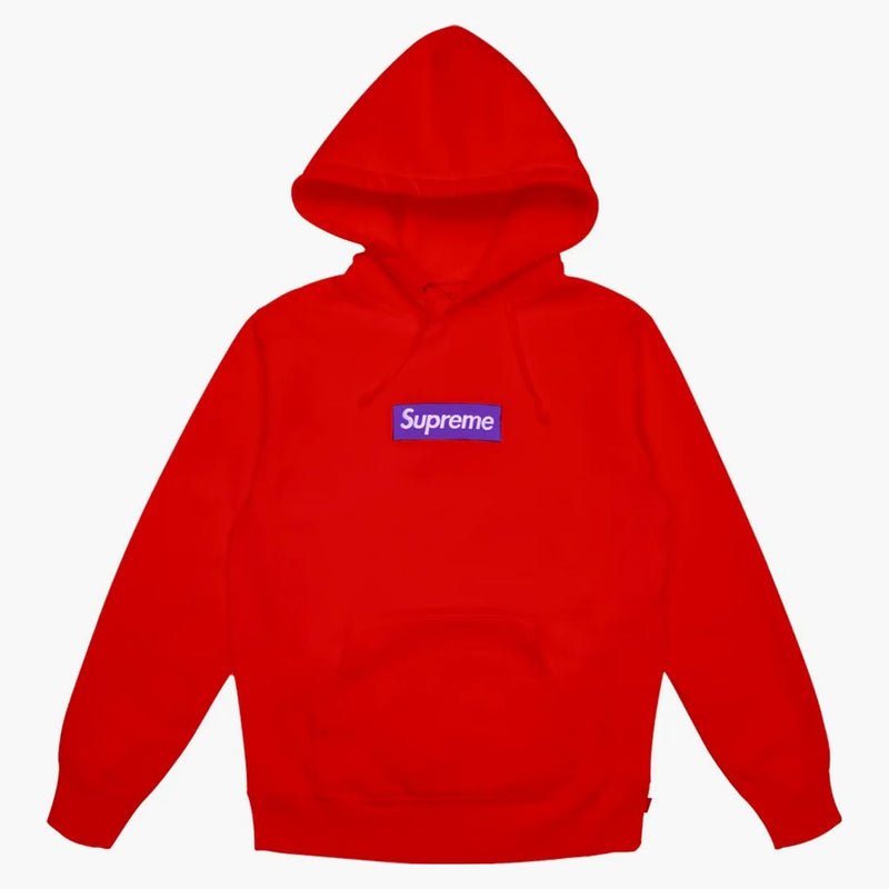 Supreme Box Logo Hooded Sweatshirt (FW17) Red
