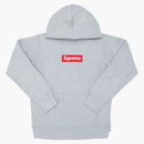 Nejvyšší box logo Hoodie Heather Grey