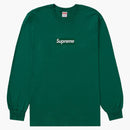 Supreme Box Logo L/S TEE Light Pine
