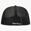 Supreme Box logo mesh back new era cap ss24 black