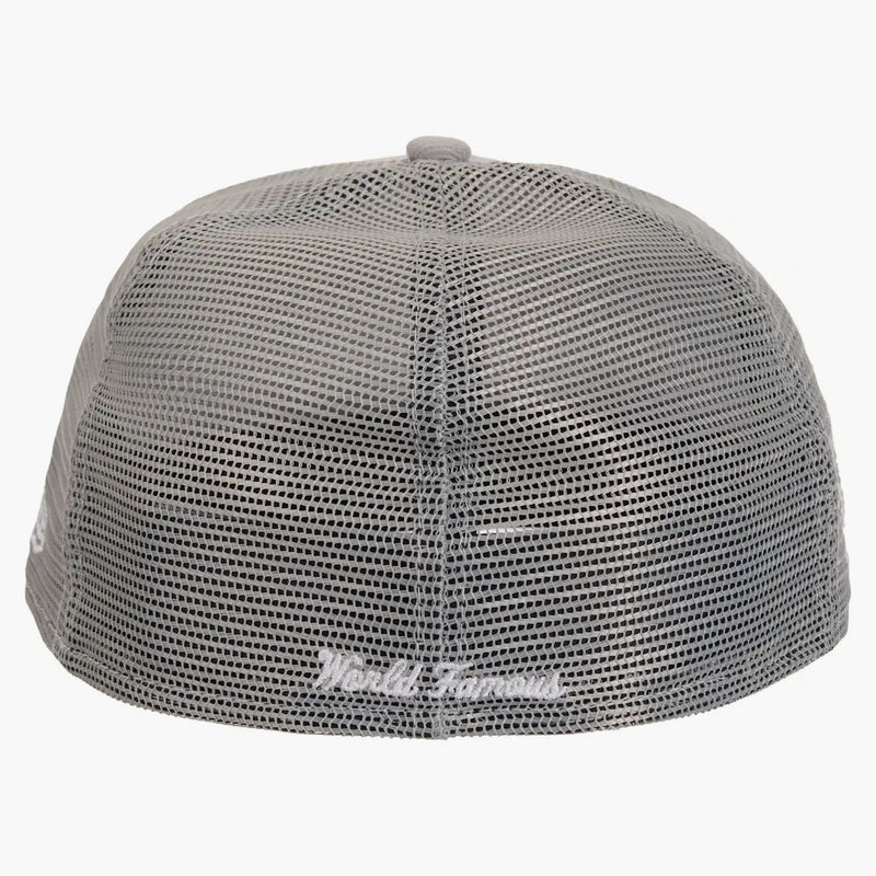 Supreme Box Logo Mesh Back New Era Cap Ss24 Gray