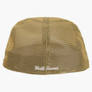 Supreme Box Logo Mesh Back New Era Cap SS24 Light Gold
