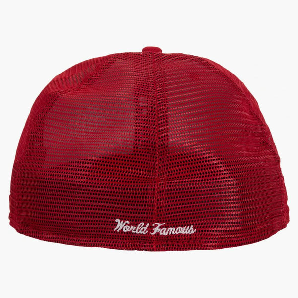 Supreme Box Logo Mesh Back New Era Cap Ss24 Red