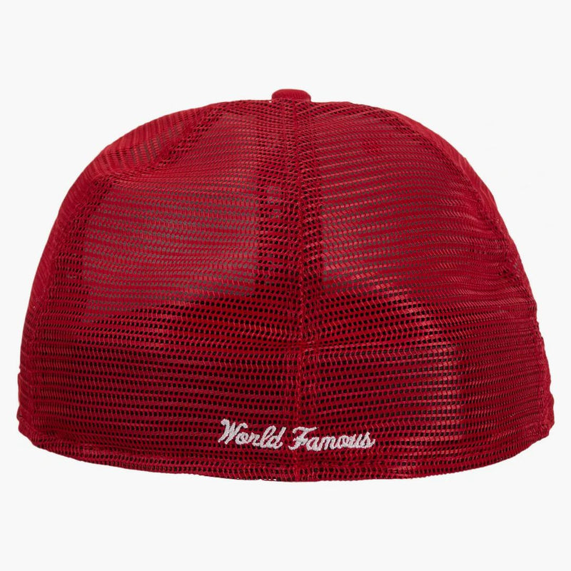 Supreme Box Logo Mesh Back New Era Cap Ss24 Red