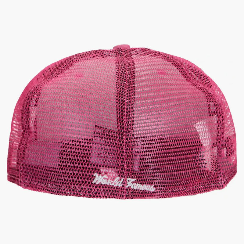 Supreme Box Logo Mesh Back New Era Pink