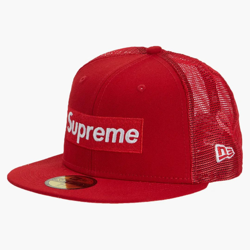 Supreme Box Logo Mesh Back New Era Red