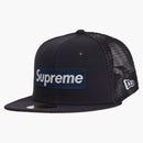 Supreme Box Logo Mesh Back New Era (SS23) Navy