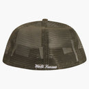 Supreme Box logo mesh back new era (SS23) Olive