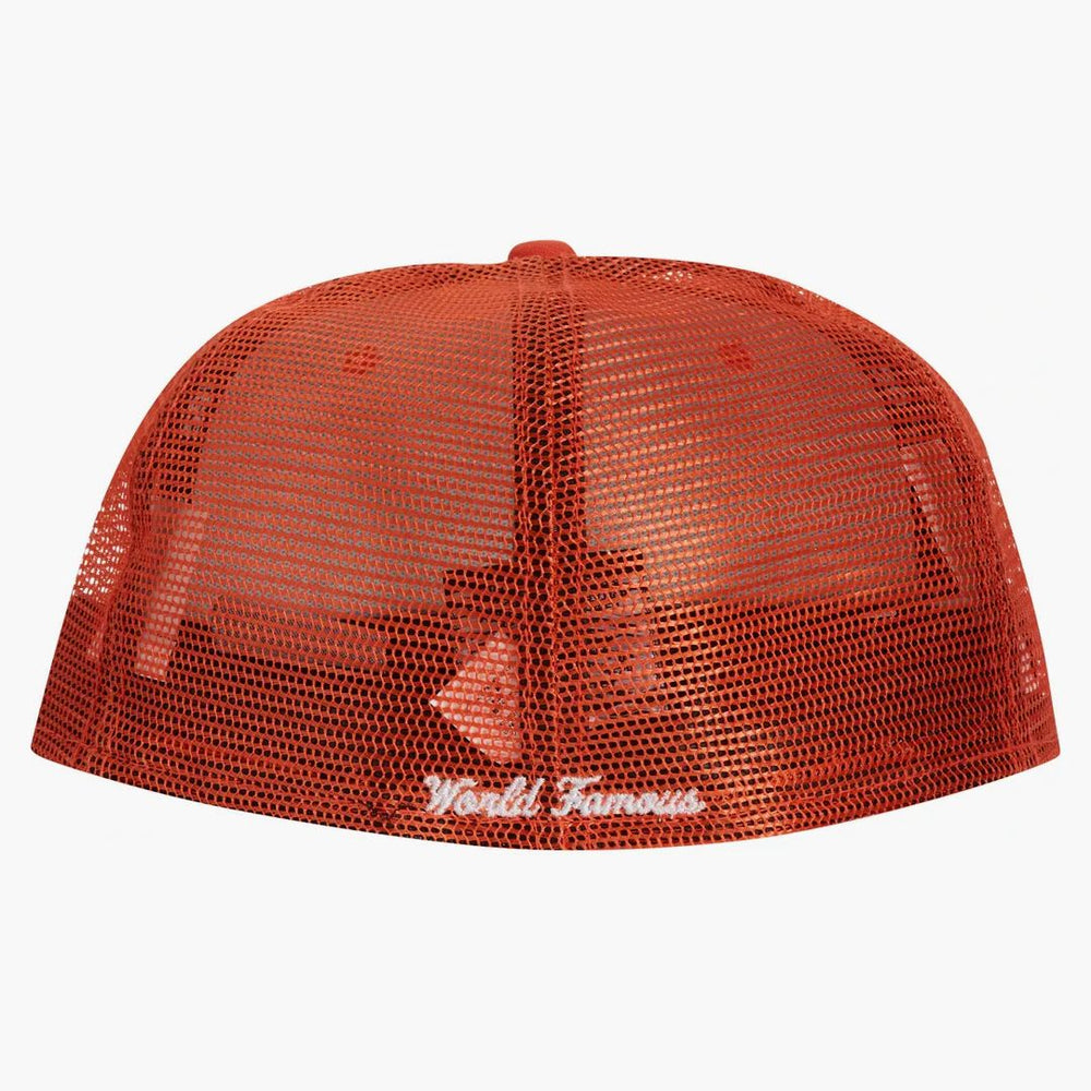 帽子 Supreme Box Logo Mesh Back New EraOrange Supreme Box Logo Mesh Back New Era (SS23) - $50