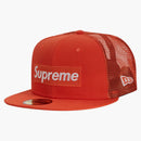 Supreme Box Logo Mesh Back New Era (SS23) Orange