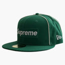 Supreme Box Logo Piping New Era Cap Kelly Green