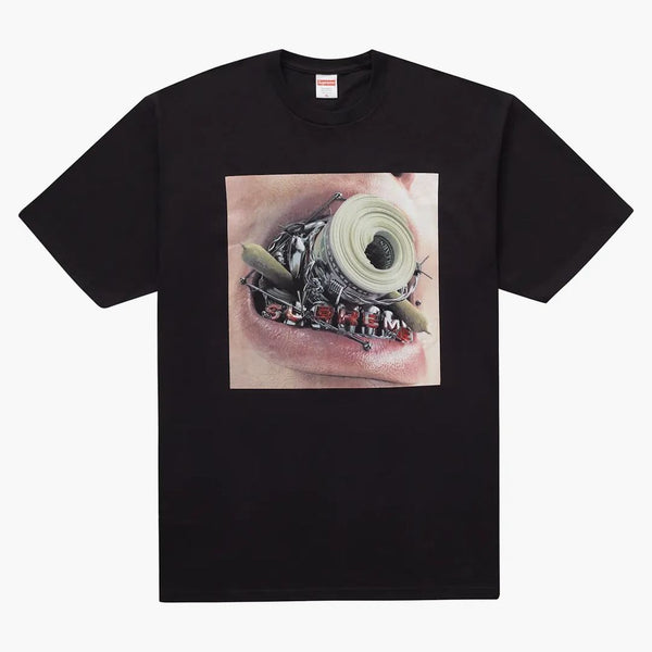 Supreme Braces Tee Black