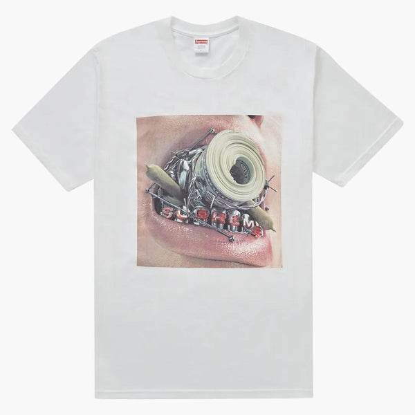 Supreme Braces Tea White