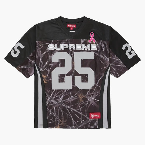 Supreme Breast Cancer Awareness Football Jersey Black