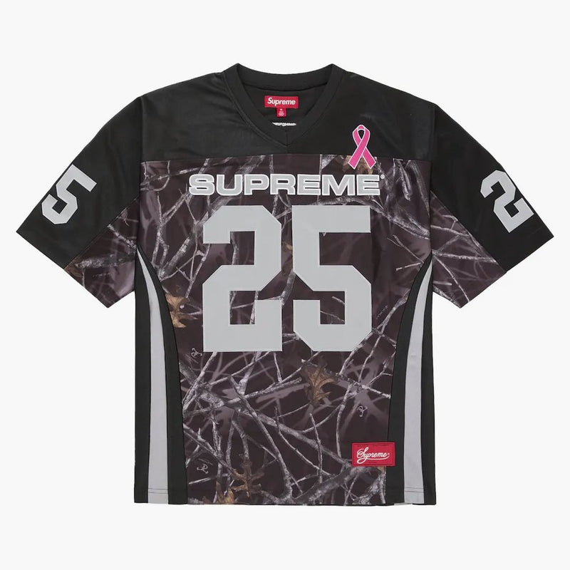 Supreme Breast Cancer Awareness Football Jersey Black